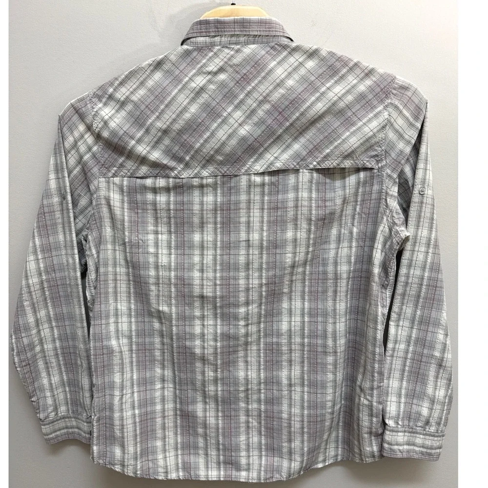 Toad&Co (Gray) Plaid Long Sleeve Button Down Shirt Mens XL